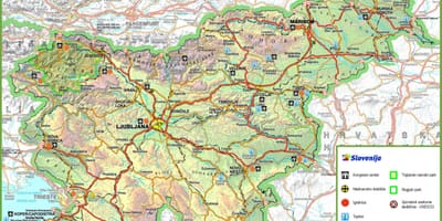 Карта на Словения път